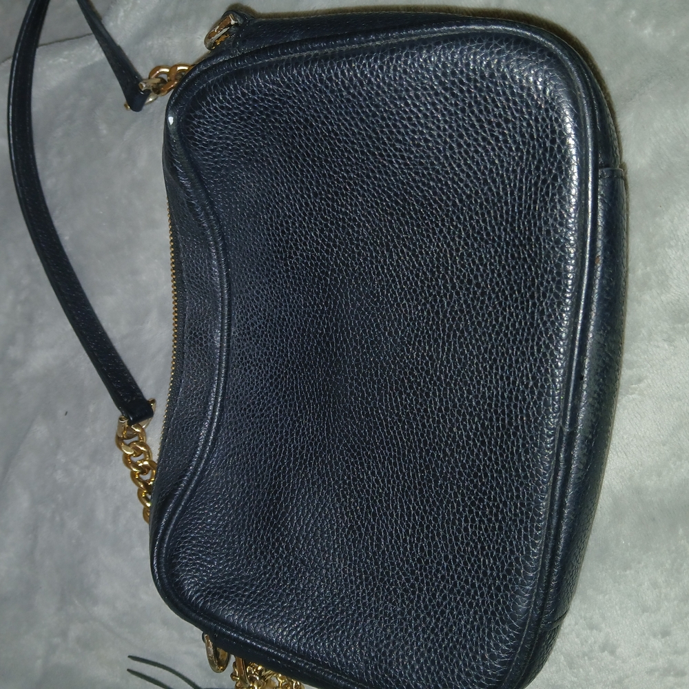 Michael Kors Black and Gold Crossbody Bag
